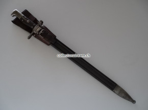 Faschinenmesser / Sägebajonett Ord. 1878/81 zu Vetterli Gewehr und Stutzer 1878 & 1881