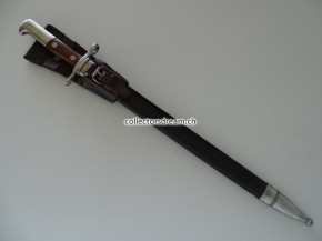 Sägebajonett / Faschinenmesser Ord. 1906 mit schmalem Griffknauf
