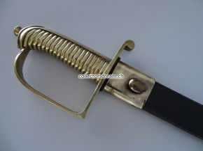 Grenadier Infanterie Säbel kant. Ordonnanz um 1818 Zürich Klinge dat. 1767