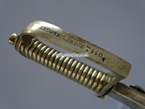 Grenadier Infanterie Säbel kant. Ordonnanz um 1818 Zürich Klinge dat. 1767