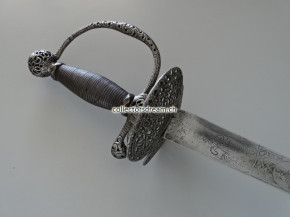 Galanterie Eisendegen Frankreich um 1770