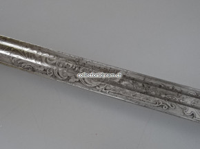 Offiziers-Galadegen Model 1899 mit Klingendekor