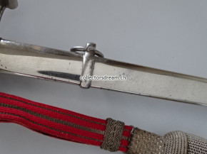 Offiziers-Galadegen Model 1899 mit Klingendekor