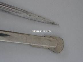 Offiziers-Galadegen Model 1899 mit Klingendekor