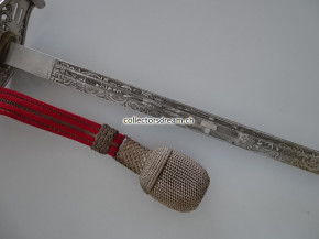 Offiziers-Galadegen Model 1899 mit Klingendekor