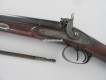 Antike Perkussions Vorderlader Doppelflinte, um 1840/50, VANNOD A LAUSANNE