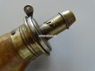 Pulverhorn aus Kuhhorn um 1850/60