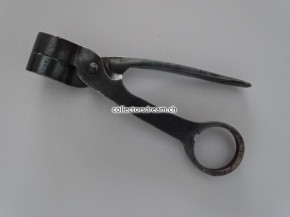 Antikel Kugelgiesszange Kaliber ca. 11mm
