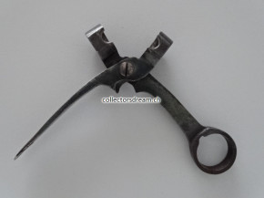 Antikel Kugelgiesszange Kaliber ca. 11mm