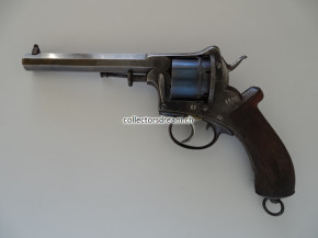 Antiker Stiftzünder Revolver System Lefaucheux um 1860/65 im Stile eines Tranter/Adams Revolver