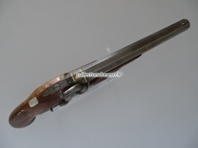 Offiziers Perkussions Pistole um 1800/1840 England "W. Hole Bristol"