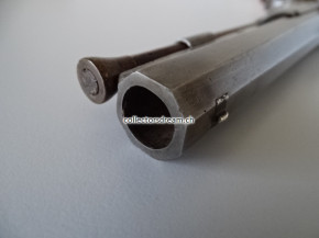 Offiziers Perkussions Pistole um 1800/1840 England "W. Hole Bristol"