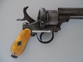 Antiker Stiftzünder Revolver System Lefaucheux um 1860/65