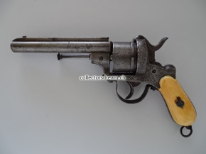 Antiker Stiftzünder Revolver System Lefaucheux um 1860/65