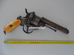 Antiker Stiftzünder Revolver System Lefaucheux um 1860/65