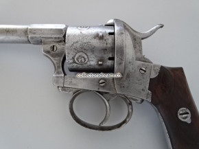 Antiker Stiftzünder Revolver System Lefaucheux um 1860