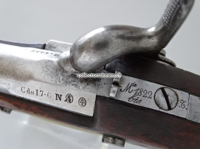 Kavallerie Perkussions Reiterpistole Frankreich Model "1822 T bis"