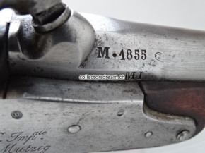 Kavallerie Perkussions Reiterpistole Frankreich Model "1822 T bis"