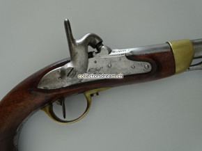 Kavallerie Perkussions Reiterpistole Frankreich Model "1822 T bis"