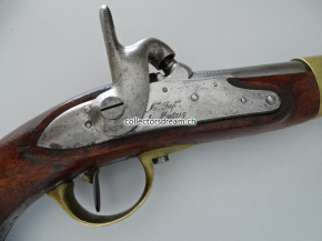 Kavallerie Perkussions Reiterpistole Frankreich Model "1822 T bis"