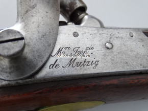 Kavallerie Perkussions Reiterpistole Frankreich Model "1822 T bis"