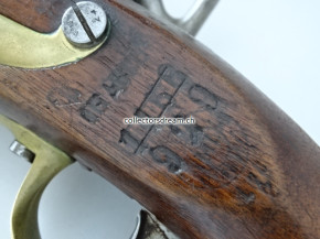 Kavallerie Perkussions Reiterpistole Frankreich Model "1822 T bis"