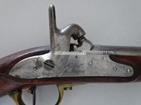 Kavallerie Perkussions Reiterpistole Frankreich Model "1822 T bis"
