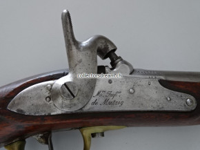 Kavallerie Perkussions Reiterpistole Frankreich Model "1822 T bis"