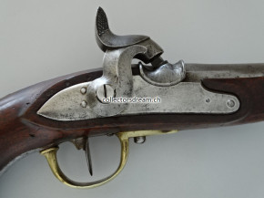 Kavallerie Perkussions-Reiterpistole, Schweiz, eidg. Ordonnanz 1817/42 Thurgau