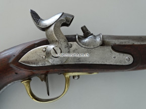 Kavallerie Perkussions-Reiterpistole, Schweiz, eidg. Ordonnanz 1817/42 Thurgau