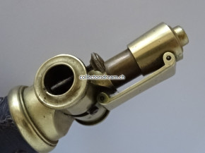 Pulverflasche kant. Ordonnanz 1838 Vaud/Waadt für Scharfschützen