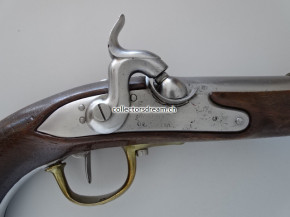 Kavallerie Perkussions-Reiterpistole Schweiz eidg. Ordonnanz 1817/42 für berittene Mannschaft