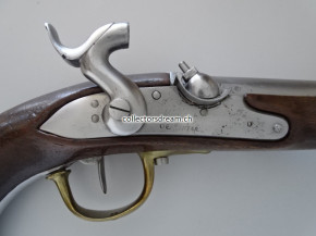 Kavallerie Perkussions-Reiterpistole Schweiz eidg. Ordonnanz 1817/42 für berittene Mannschaft