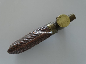 Antike Pulverflasche ca. um 1850/60