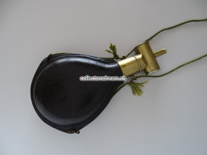 Pulverflasche kant. Ordonnanz 1837 Zürich für Scharfschützen