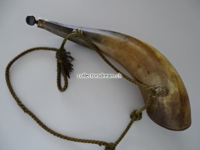 Pulverhorn um 1800/20 schweizerisch