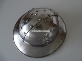 Landsknecht Helm Eisenhut / Kettle Helmet (Kesselhelm) - Replikat