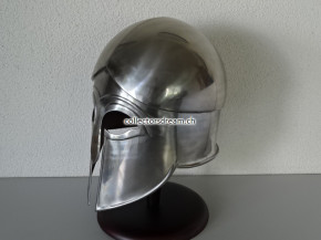Korinther Helm aus Eisenblech / Karbonstahl (Replikat)