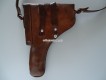 Leder Etui zu Ordonnanz Pistole SIG A49 (P-210) gefertigt 1973