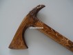 Spazierstock, sog. Internierten Handarbeit 2. Weltkrieg