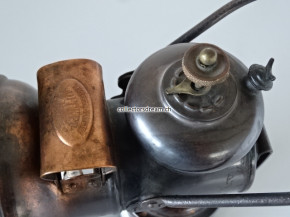 Motorrad Acetylenlampe Schweizer Armee, Model 1906