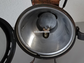 Motorrad Acetylenlampe Schweizer Armee, Model 1906