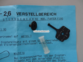 Irisblende Furter FI90/MOD.2 zu SIG Stgw. 90