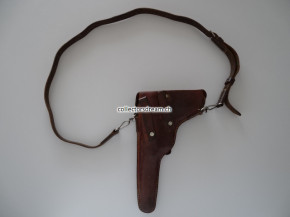 Lederetui zu Schweizer Ordonnanz Parabellum Model 1900 und 1906 gefertigt 1916