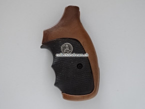 Hartgummi-Nussbaumholz Griffschalen zu Taurus Model 85