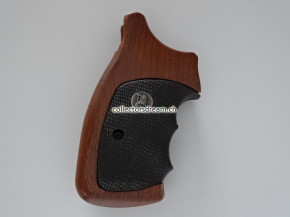 Hartgummi-Nussbaumholz Griffschalen, American Legend Serie zu Taurus Model 65, 66, 80, 82, 83, 86, 96
