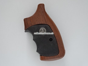 Hartgummi-Nussbaumholz Griffschalen, American Legend Serie zu Taurus Model 65, 66, 80, 82, 83, 86, 96