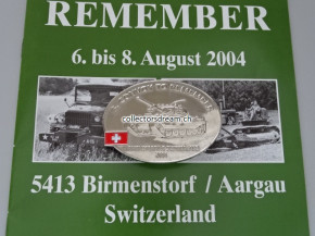 3rd Convoy to Remember 2004 Programm Heft inklusive Metallplakette