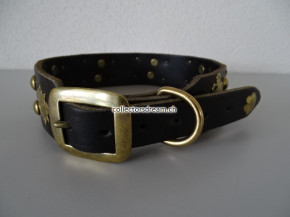 Sennenhund Leder Halsband von Hampi Fässler Appenzell
