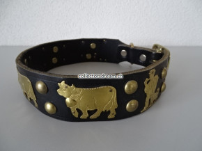 Sennenhund Leder Halsband von Hampi Fässler Appenzell